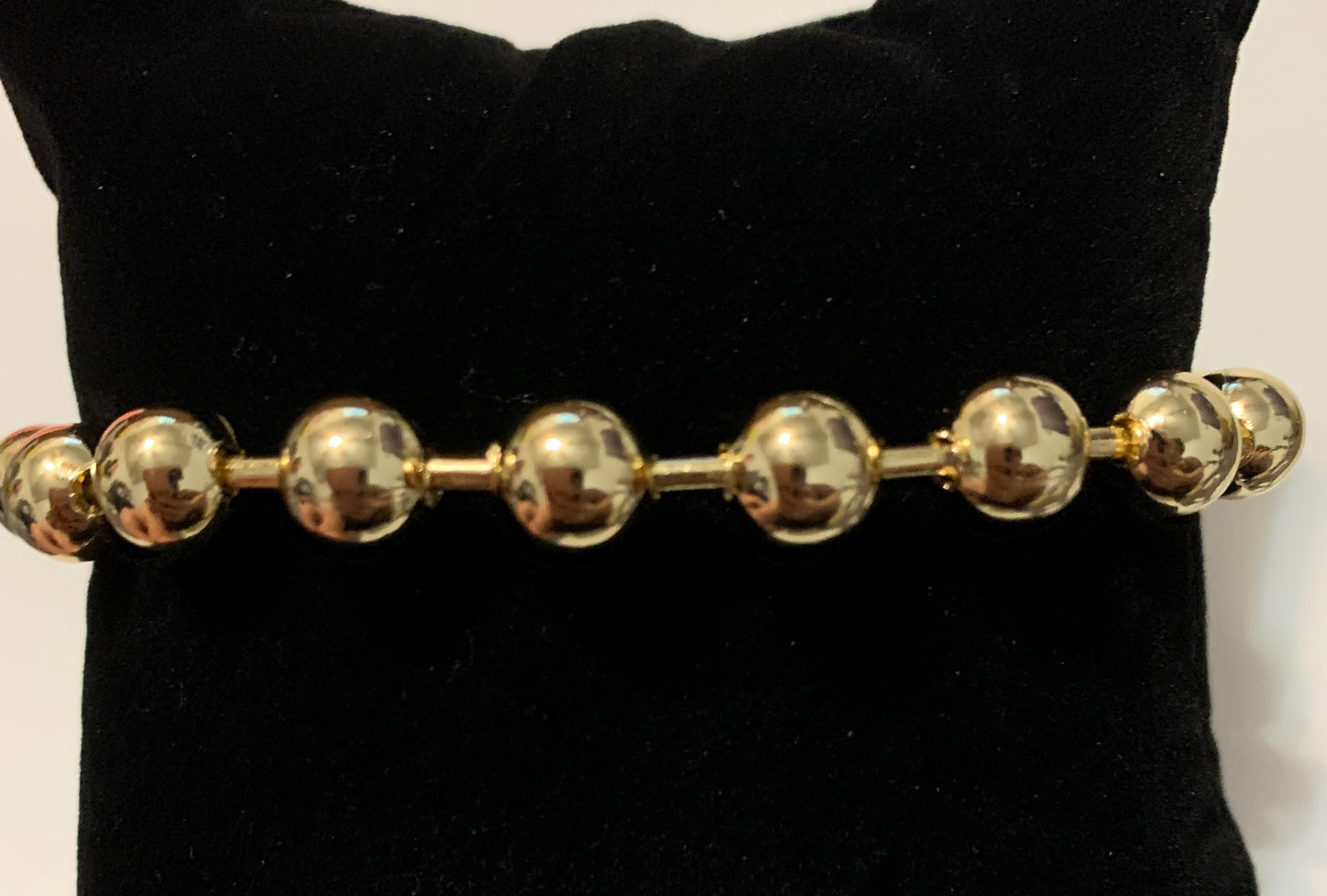 Bracelet 7” Gold Plated 14k Circle Link