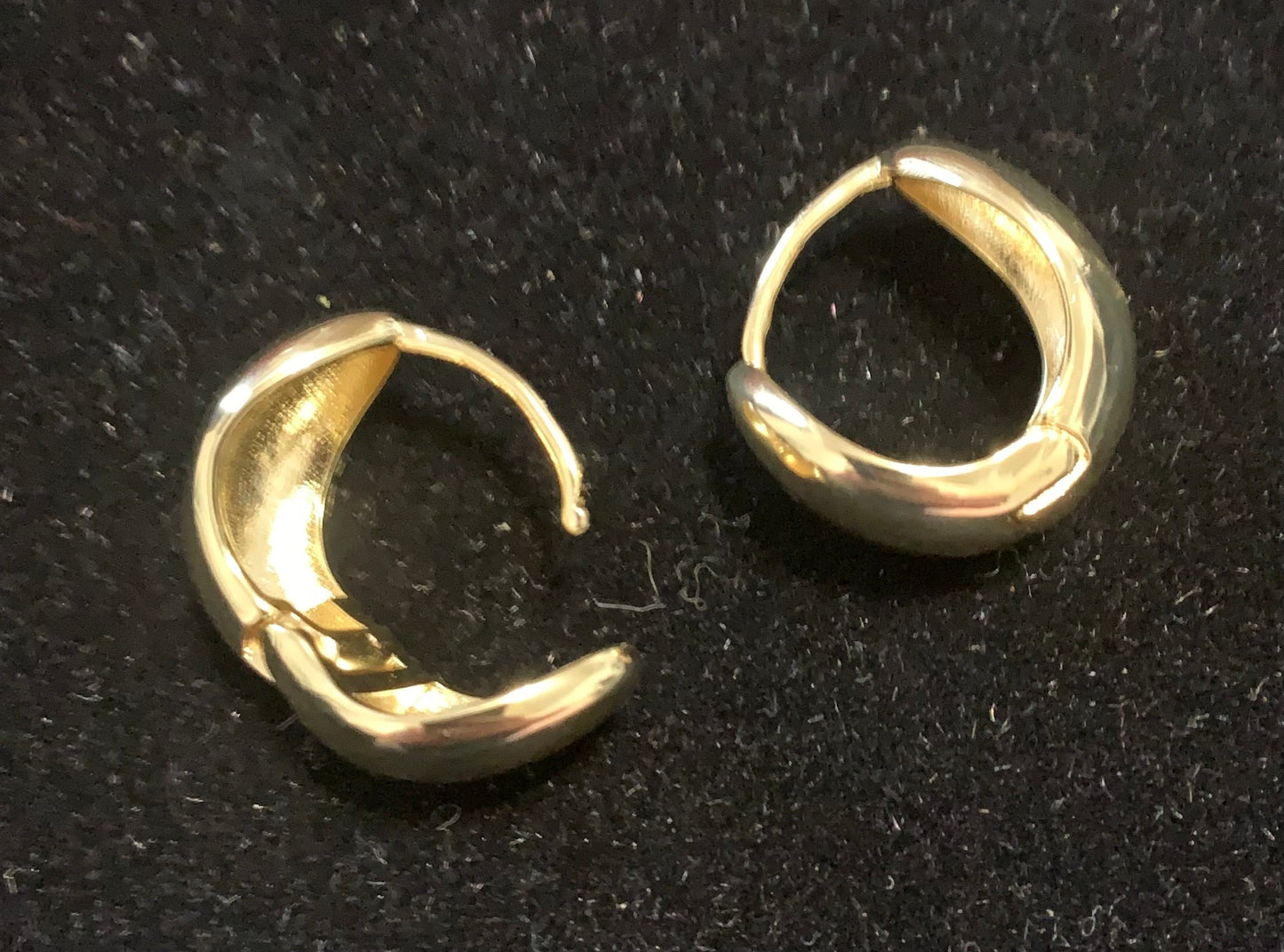 Earrings Studs Small Gold Plated 14k