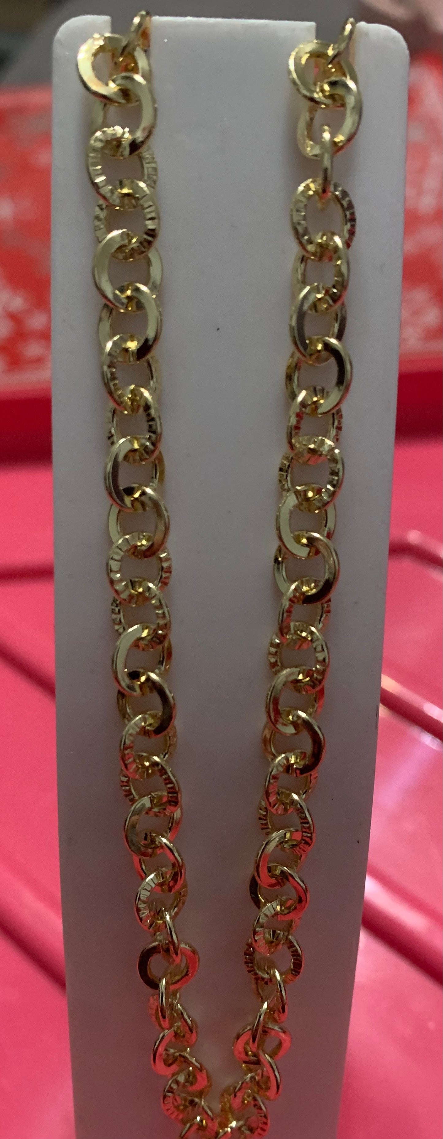 Necklace 18” Gold Plated 14k