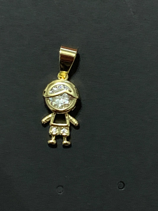 Boy Gold Plated 14k Charm