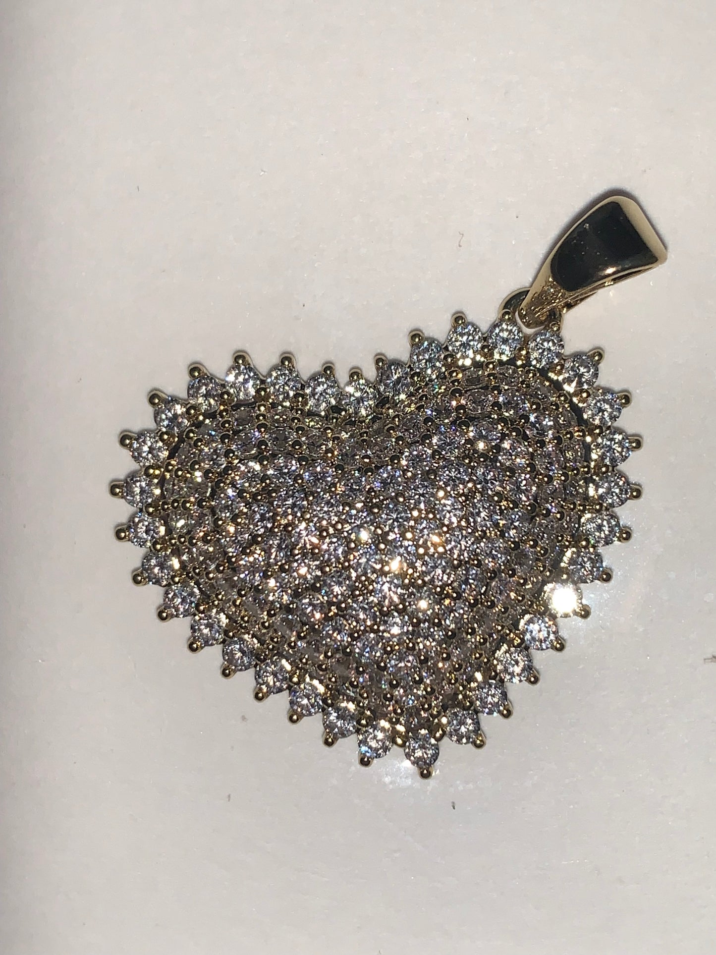 Heart Gold Plated 14k Pendant